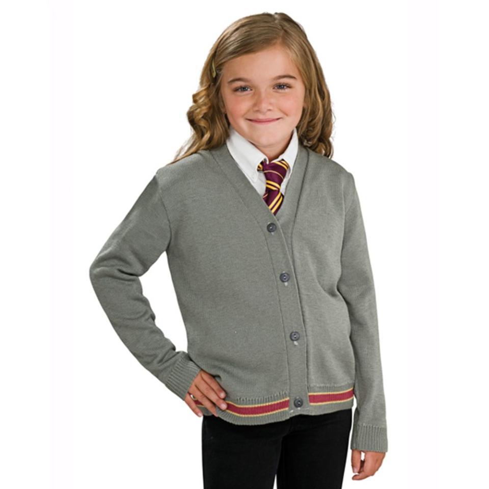 Girl's Hermione Sweater and Tie Set