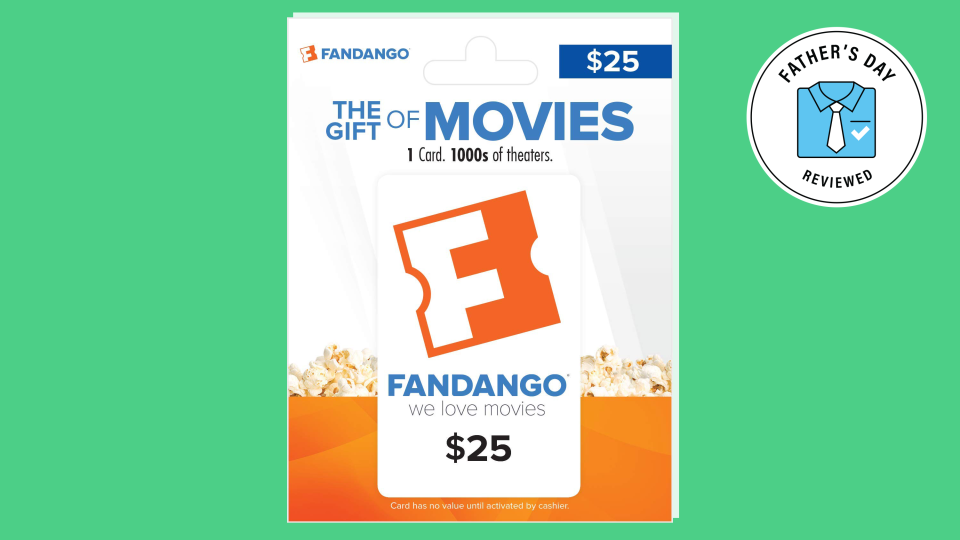 15 great last-minute gift cards for Father's Day: Fandango