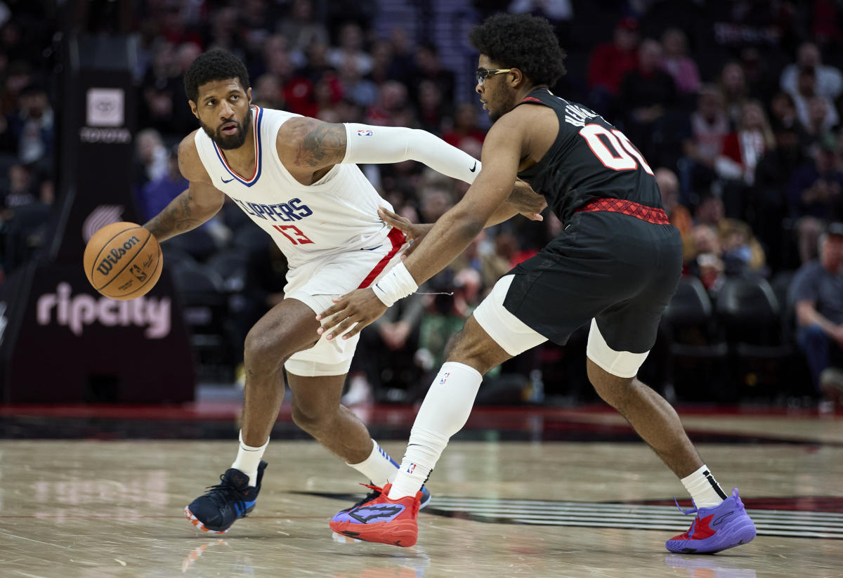 George och Harden inspirerar Clippers till dominerande 116-103 seger över Trail Blazers