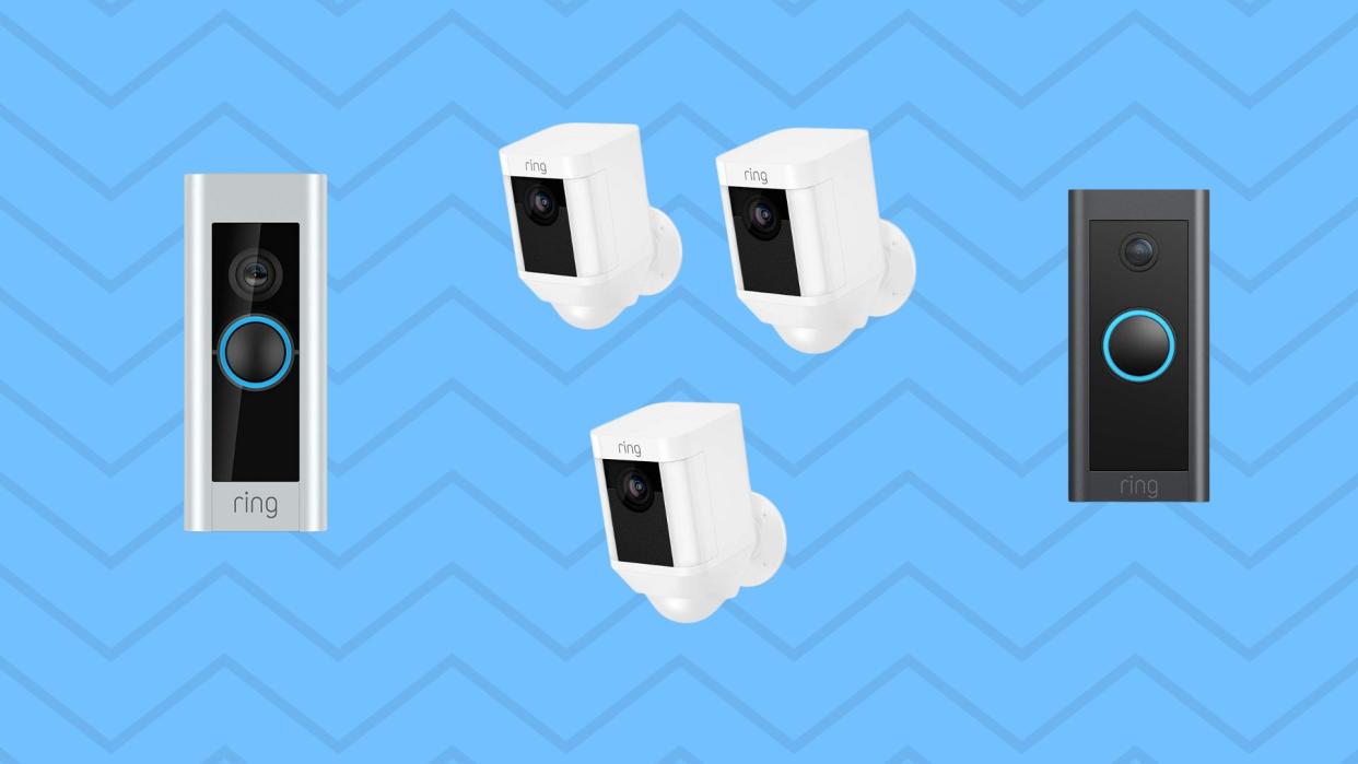 Ring doorbells and security cams
