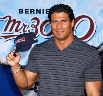 Jose Canseco at the Hollywood premiere of Touchstone Pictures' Mr. 3000