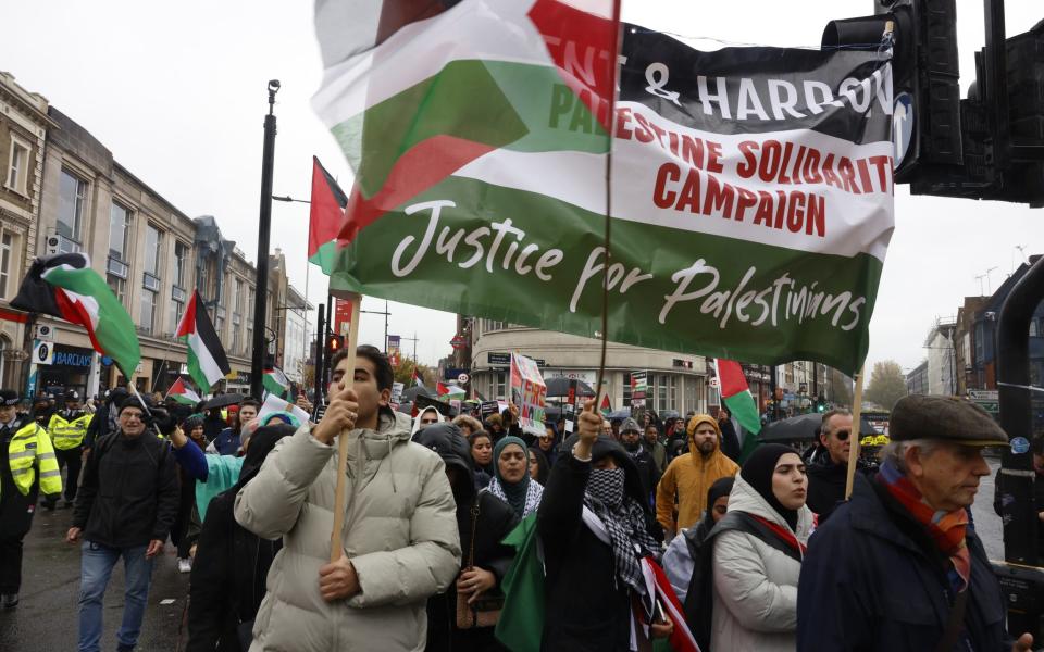 Many of the protests targeted Labour MPs