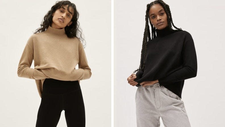 Cashmere feels like a splurge, but Everlane's transparent pricing model helps make sure the cost is reasonable.