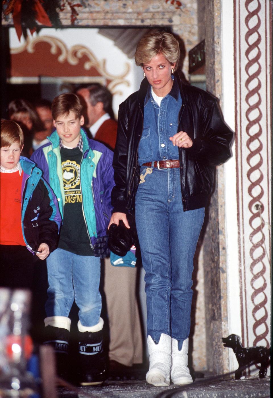 princess diana denim jumpsuit 1993