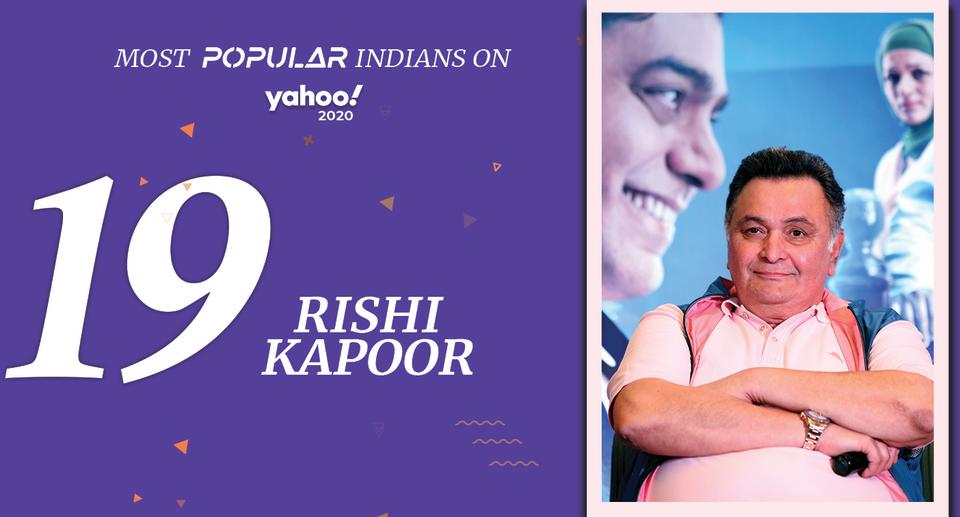Rishi Raj Kapoor (4 September 1952 - 30 April 2020) Indian Actor