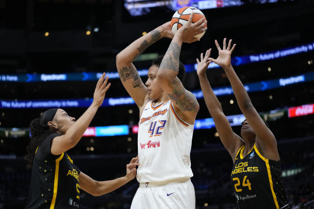 A day of joy': Brittney Griner makes WNBA season debut after being