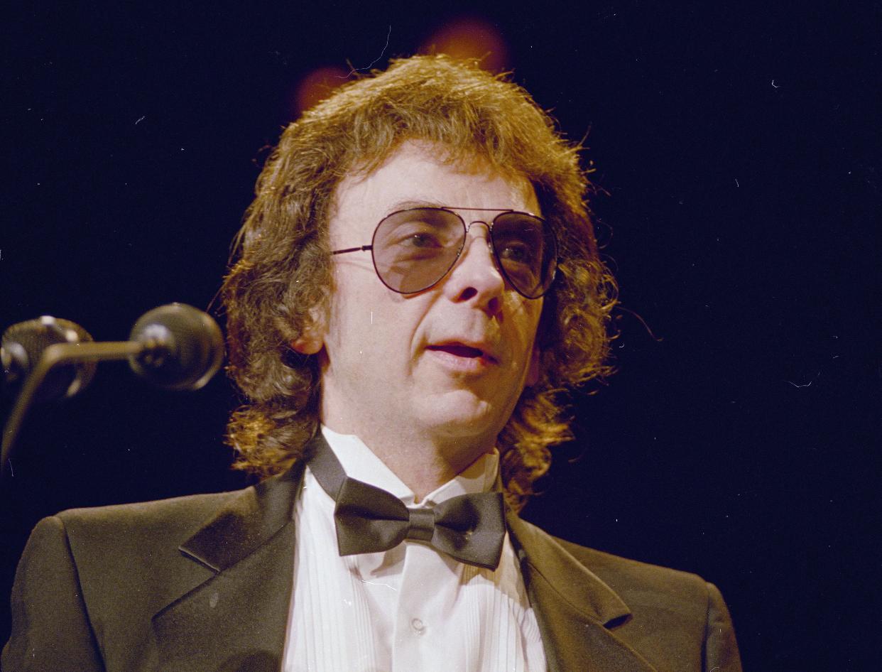 Record producer Phil Spector is seen in 1989.