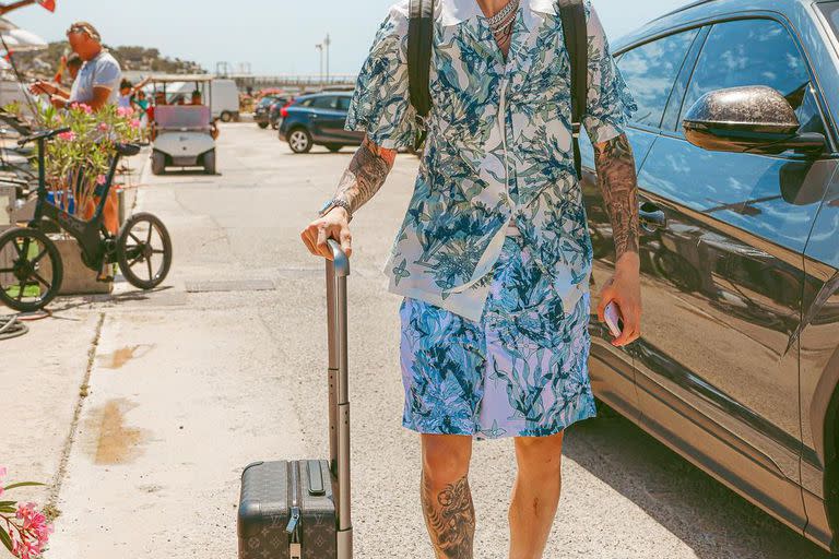 Con valija en mano, Alejandro Garnacho mostró detalles de su estadía en Ibiza
Foto: @garnacho7
