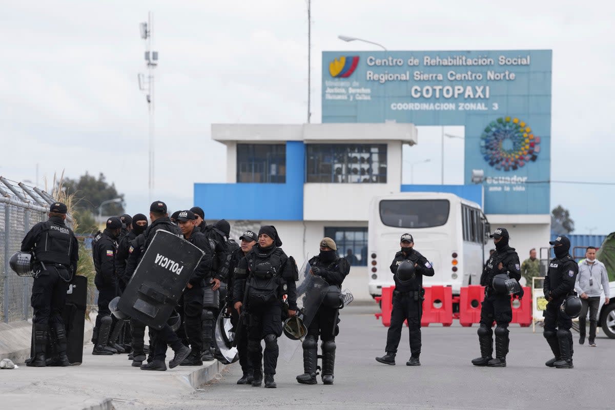 ECUADOR-CÁRCEL MOTÍN (AP)