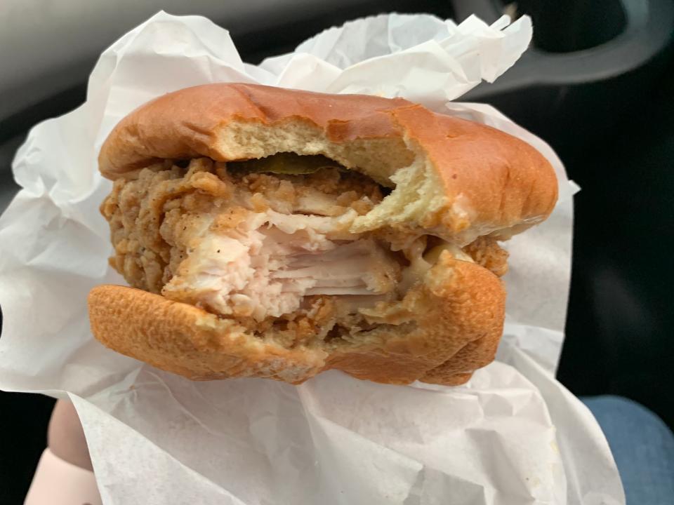 KFC Chicken sandwich