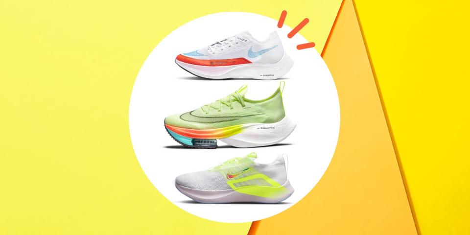 <p>The Nike Swoosh is one of the most iconic (and recognizable) logos in fitness and the world today. There's a reason you likely think Nike when shopping for new <a href="https://www.womenshealthmag.com/fitness/g39943522/cushioned-running-shoes/" rel="nofollow noopener" target="_blank" data-ylk="slk:running shoes;elm:context_link;itc:0;sec:content-canvas" class="link ">running shoes</a>. Running and <a href="https://www.womenshealthmag.com/style/g28870244/top-running-shoes-for-women/" rel="nofollow noopener" target="_blank" data-ylk="slk:running shoes;elm:context_link;itc:0;sec:content-canvas" class="link ">running shoes</a> have been at the core of the brand since the very first Nike running shoe launched in 1972.</p><p>From speedy sprints to endurance ultra marathons, new innovations have made waves in the industry and set records. ICYMI, Kenyan long distance runner Eliud Kipchoge ran the first sub-two-hour marathon in November 2019 in Vienna wearing Nike's Vaporfly shoe. That's just one accolade among many.<br></p><p class="body-tip"><strong>Meet the experts: </strong><a href="https://urldefense.com/v3/__https://www.instagram.com/runresilientlydpt/__;!!Ivohdkk!kfPBeuYhflWkxODNi8pa3e7Cta5dD63exE6Waec8brlPueOmSDk8DgKuNy2K1M-0gkSx-x7UG4i2zAea1LxnCFUf4w$" rel="nofollow noopener" target="_blank" data-ylk="slk:Dr. Anh Bui;elm:context_link;itc:0;sec:content-canvas" class="link ">Dr. Anh Bui</a>, DPT, CSCS, is a physical therapist and USATF Level 1 certified running coach in Oakland, California. <a href="https://urldefense.com/v3/__https://www.instagram.com/lauranorrisrunning/__;!!Ivohdkk!kfPBeuYhflWkxODNi8pa3e7Cta5dD63exE6Waec8brlPueOmSDk8DgKuNy2K1M-0gkSx-x7UG4i2zAea1Ly_eGgjRw$" rel="nofollow noopener" target="_blank" data-ylk="slk:Laura Norris;elm:context_link;itc:0;sec:content-canvas" class="link ">Laura Norris</a> is an RRCA and VDOT certified running coach based in Boulder, Colorado.</p><p>But Nike's running shoes aren't just for the pro feet zooming. There are top pairs made for all levels of runners, types of <a href="https://www.womenshealthmag.com/fitness/a40216944/marathon-training-plan/" rel="nofollow noopener" target="_blank" data-ylk="slk:race training;elm:context_link;itc:0;sec:content-canvas" class="link ">race training</a>, short or long distances, and budgets. (Note: Nike running shoes range from $50 to $300 per pair and most are in the $100s.) The materials and technology behind elite runners' blistering paces can help beginners find their most comfortable stride and seasoned racers set their own new PRs.</p><p><em>If that's enough to get you shopping, here's a sneak peek at the top Nike running shoes selected by running coaches:</em></p><p>To help you sift through the vast array of speedy sneaks, <em>Women's Health</em> tapped certified running coaches for their recommendations for the best Nike running shoes. They shared their picks for different types of runs, distances, and runners taking into consideration the materials, foot shape, <a href="https://www.womenshealthmag.com/fitness/g39943522/cushioned-running-shoes/" rel="nofollow noopener" target="_blank" data-ylk="slk:cushioning;elm:context_link;itc:0;sec:content-canvas" class="link ">cushioning</a>, support, and more.<strong><br></strong></p><h3 class="body-h3"><b>10 Best Nike Running Shoes For Women</b> </h3>
