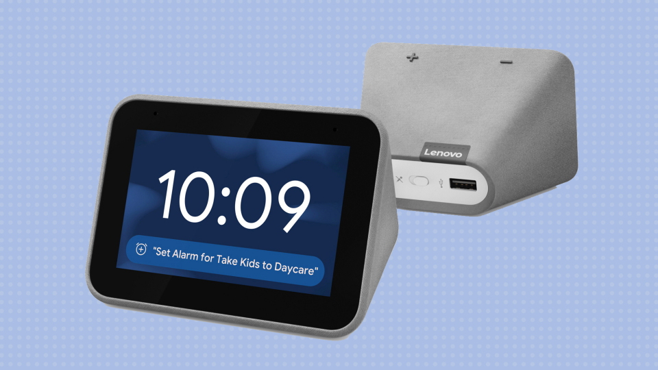 Rise and shine: The Lenovo Smart Clock is half off! (Photo: Walmart)