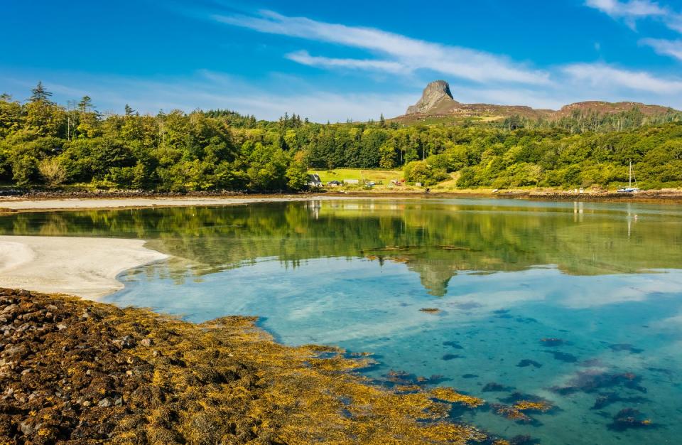 One of the most beautiful Hebridean islands, the Isle of Eigg