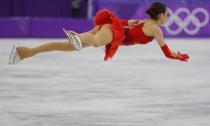 Figure Skating - Pyeongchang 2018 Winter Olympics - Women Single Skating free skating competition final - Gangneung Ice Arena - Gangneung, South Korea - February 23, 2018 - Alina Zagitova, an Olympic Athlete from Russia, competes. REUTERS/Phil Noble