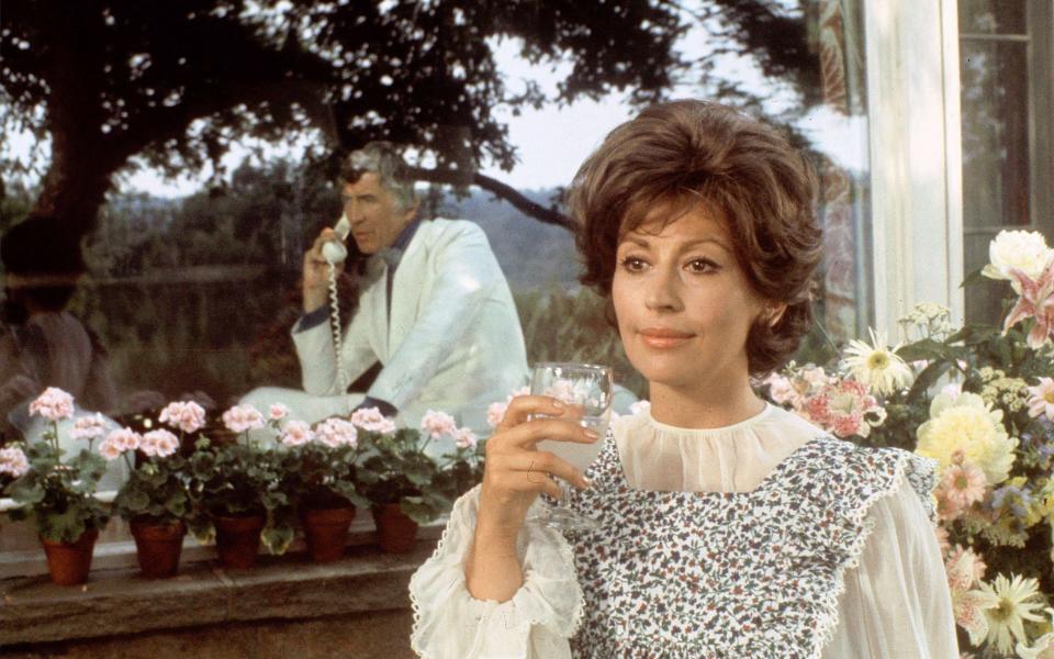 Nanette Newman as the compliant android and Patrick O’Neal as her creator in The Stepford Wives (1975) - Shutterstock
