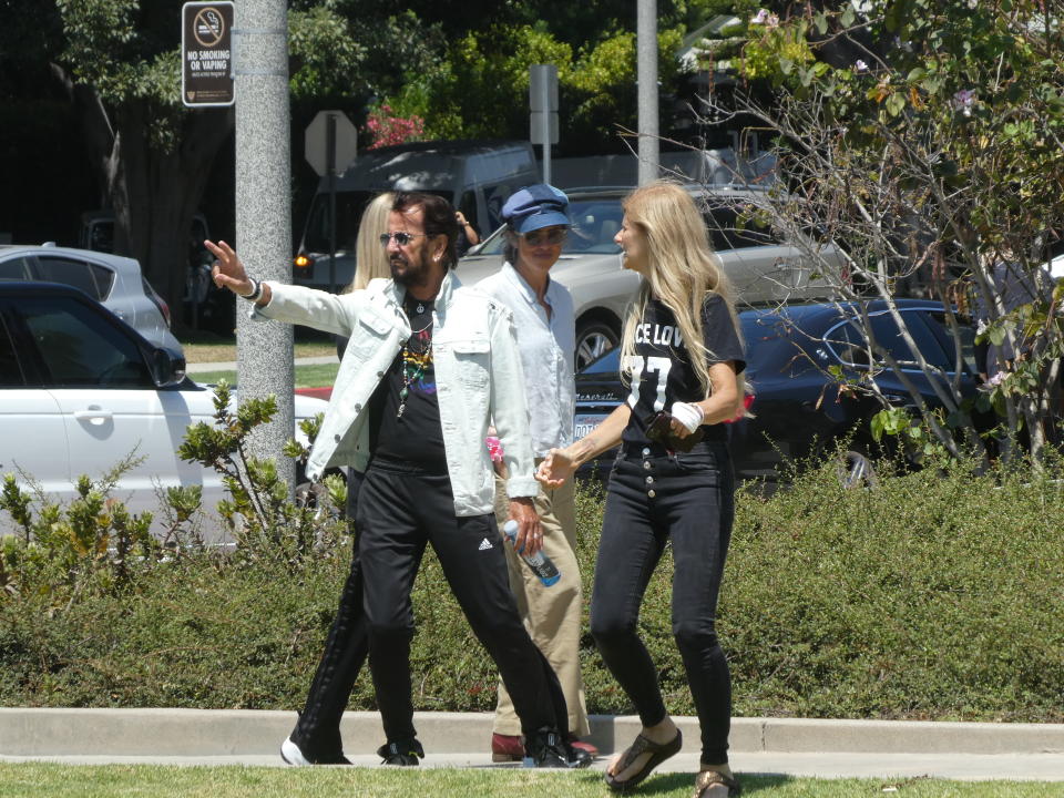 Ringo Starr in Beverly Hills - Credit: Chris Willman / Variety