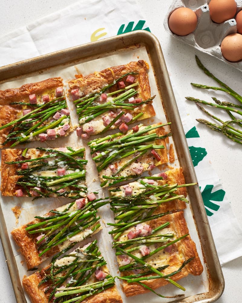 Ham, Asparagus & Gruyère Tart