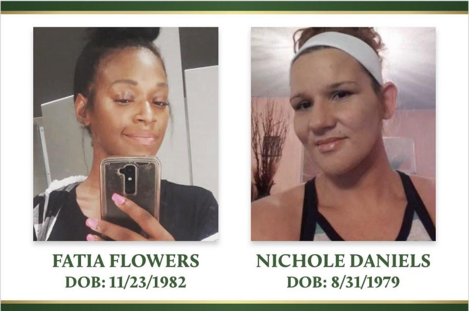 Fatia Flowers and Nichole Daniels were found dead in March and April. / Credit: Orange County Sheriff's Office via Facebook