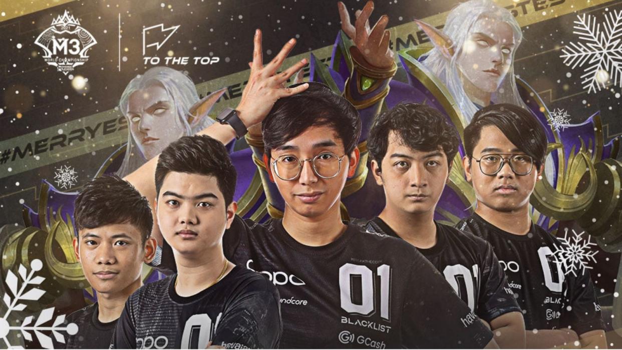 Estes will be receiving the M3 World Championship signature skin as the choice of world champions Blacklist International. (Photo: MLBB Esports/Moonton Games)