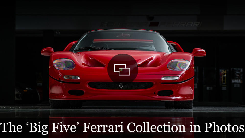 The ‘Big Five’ Ferrari Collection in Photos