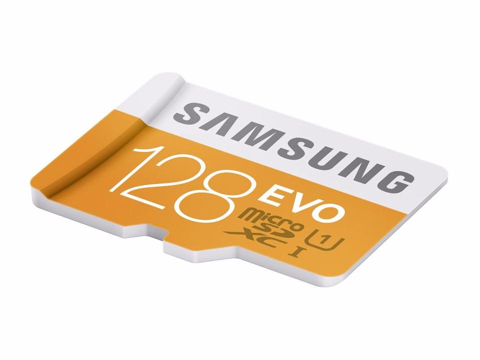 Samsung Evo microSD card