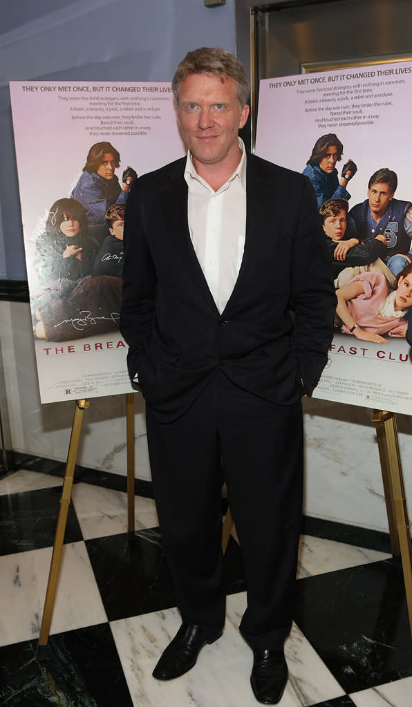 The 25th Anniversary of Breakfast Club 2010 Anthony Michael Hall