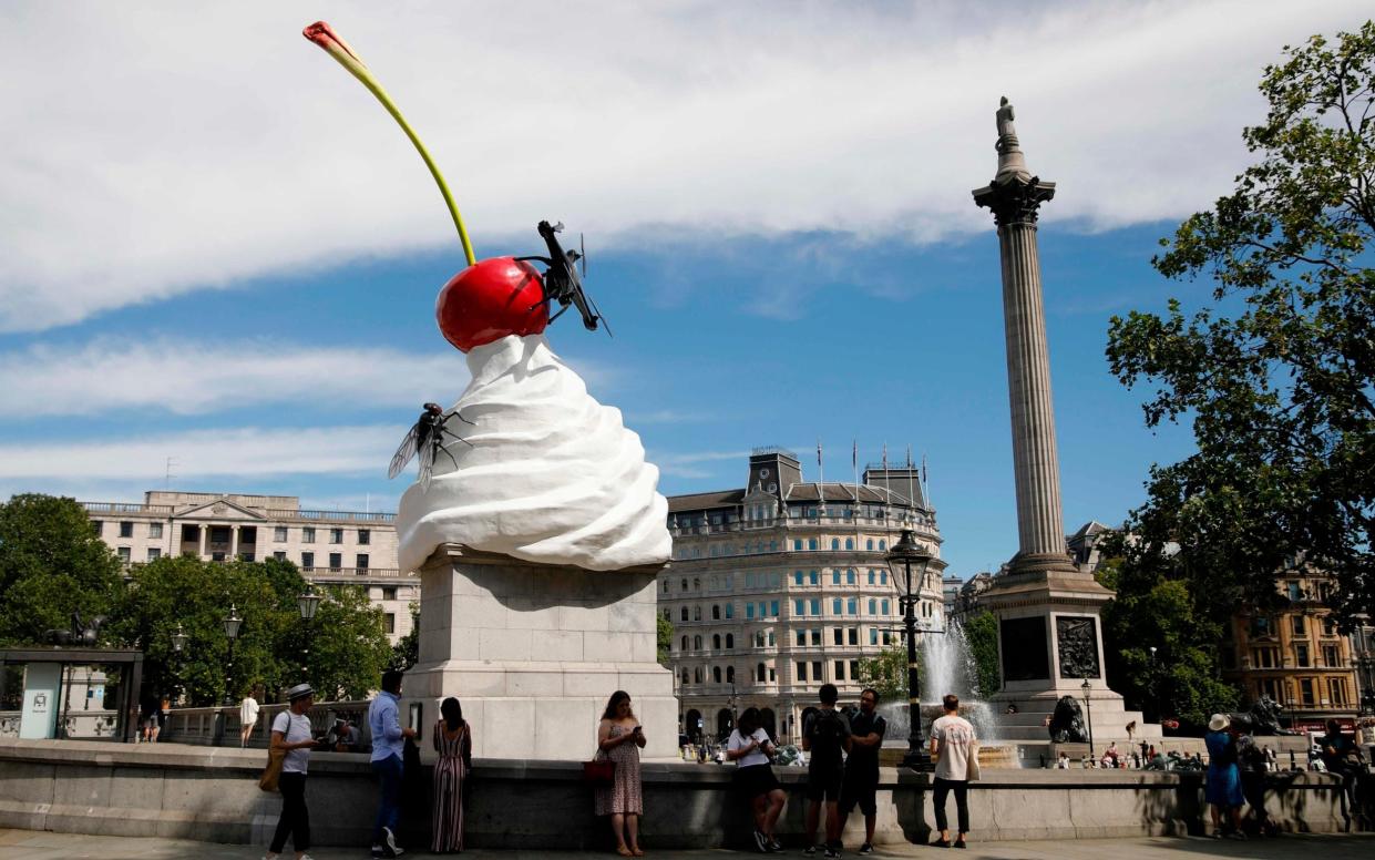 Trafalgar Square - TOLGA AKMEN/AFP