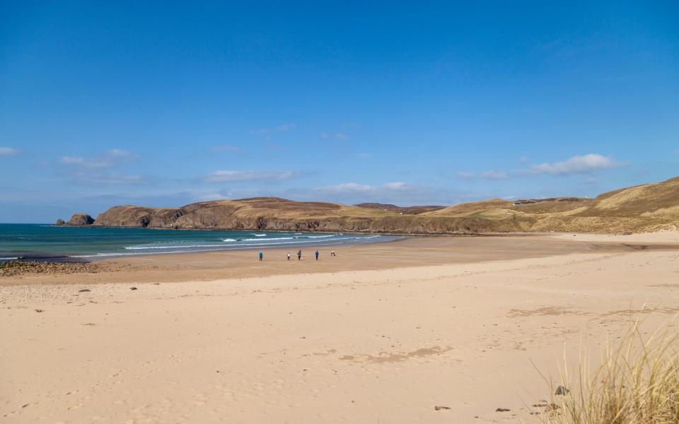 Farr Beach along the North Coast 500