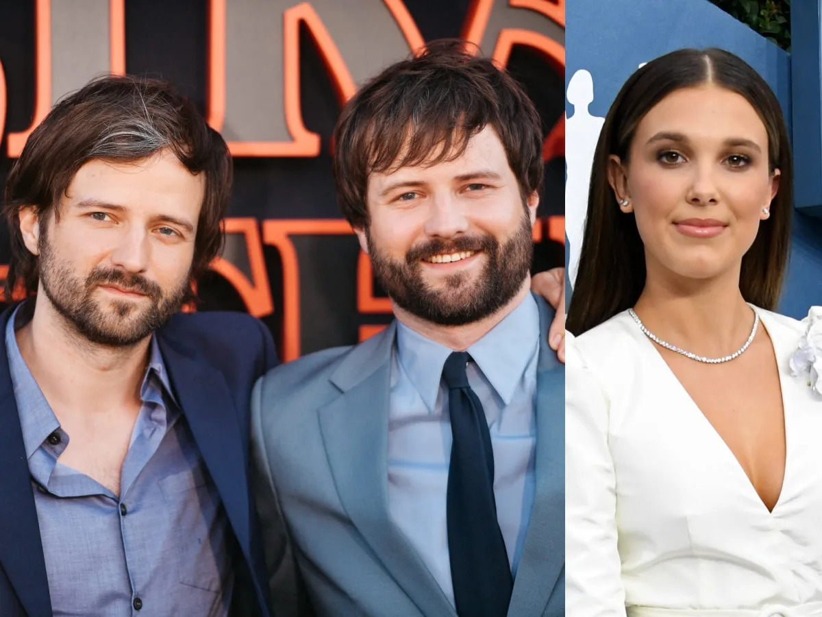 The Duffer brothers defended themselves after 'Stranger Things' star Millie Bobb..