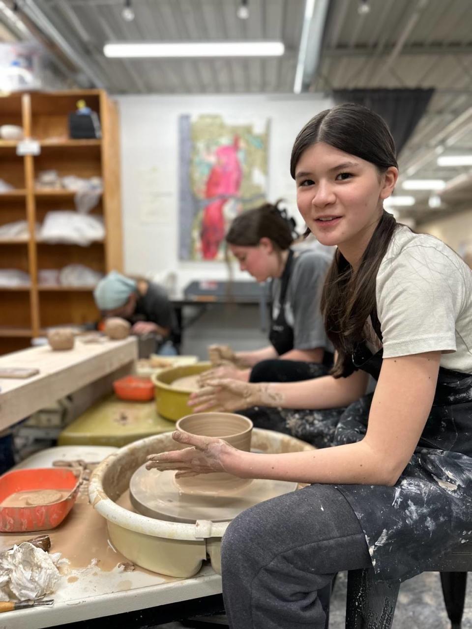 Clay nights allow people to experiment at Art School.