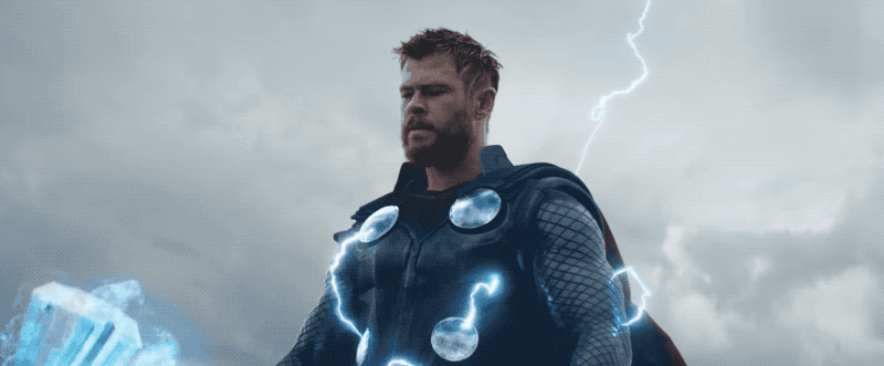 Chris Hemsworth as Thor in <i>Avengers: Endgame</i> (Marvel)