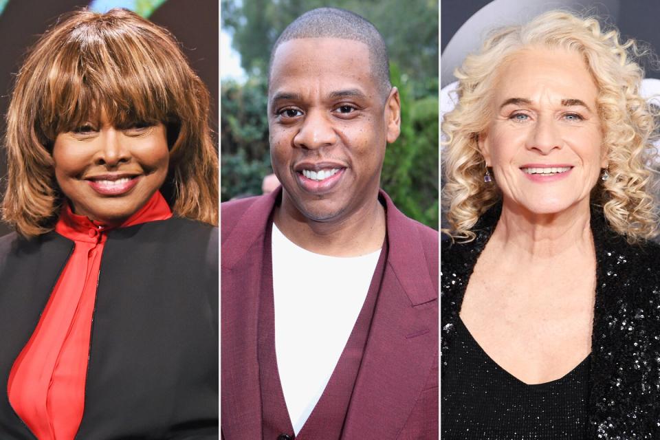 Tina Turner, JAY-Z and Carole King