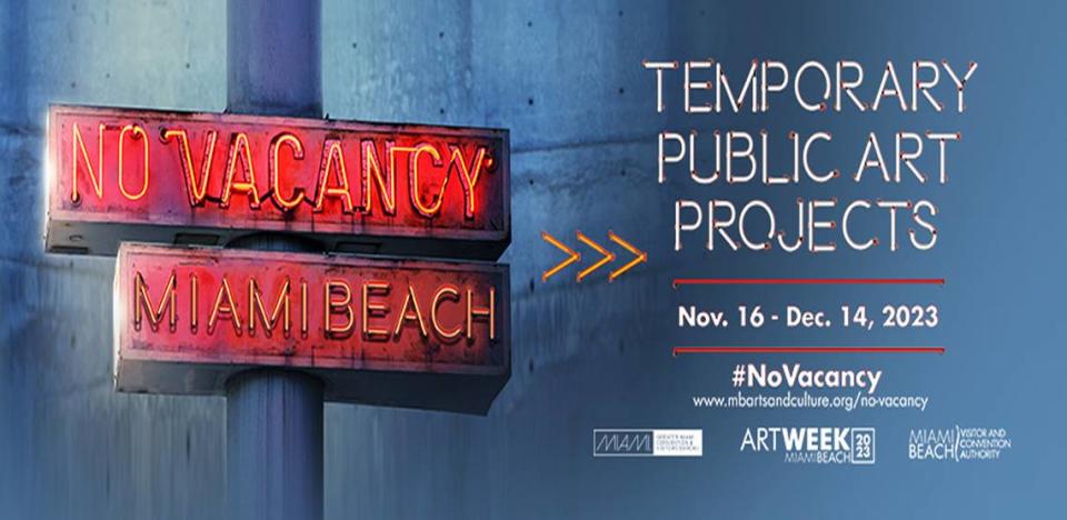 Cuarta edición de “No Vacancy, Miami Beach”.