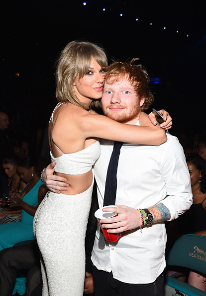 Ed Sheeran y Taylor Swift