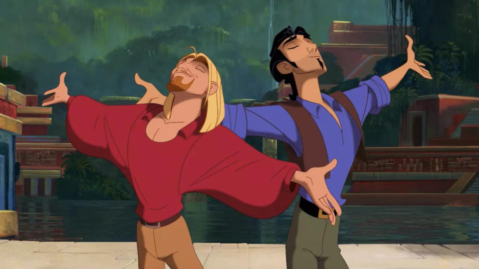 'The Road to El Dorado'. (Credit: DreamWorks)