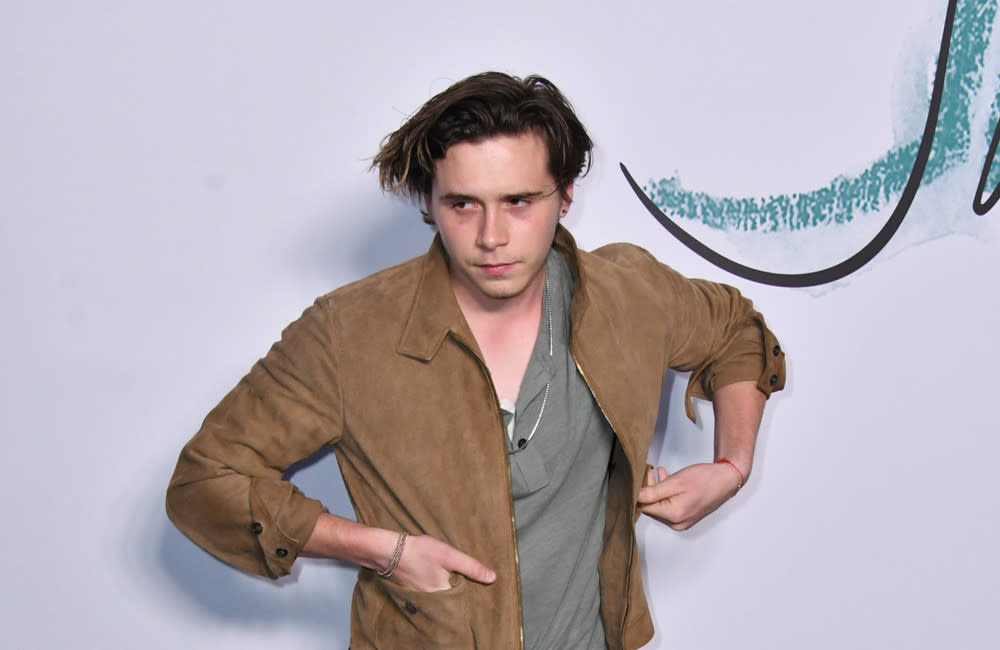 Brooklyn Beckham has got used to the ‘hate’ he endures credit:Bang Showbiz