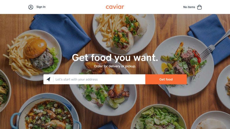 Get a more curated experience with Caviar.