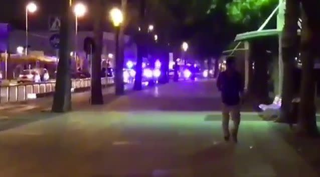 Police are responding to an incident in Cambrils after witnesses reported gunfire. Photo: Twitter