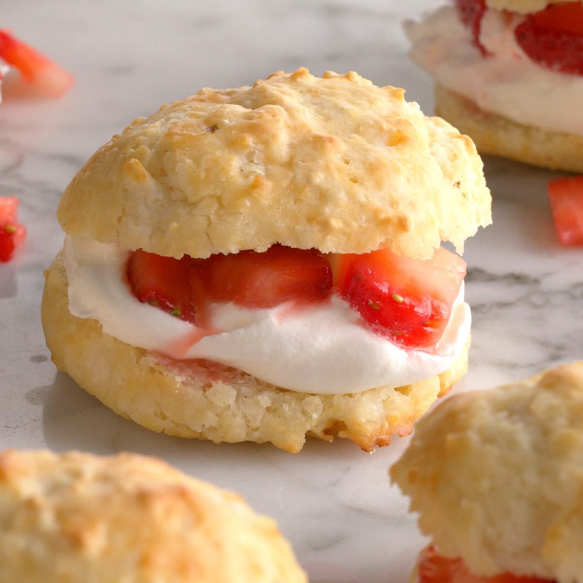 Biscuit Strawberry Shortcake