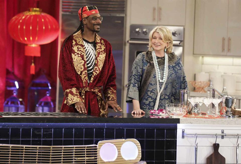 Martha Stewart Teams Up with Snoop Dogg