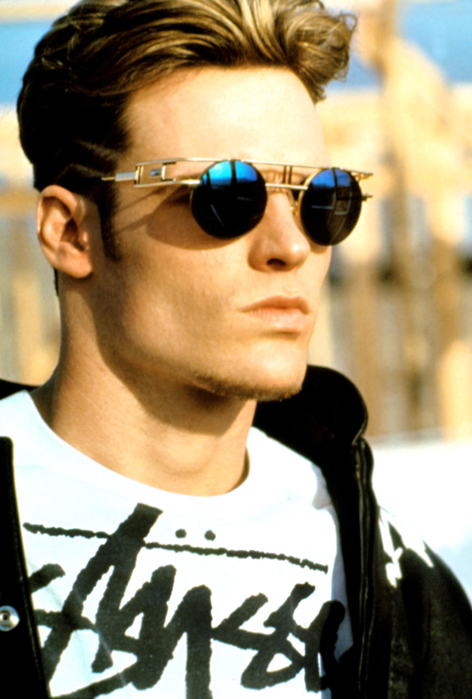 Vanilla Ice strikes a pose in Cool as Ice (Photo: Music Corp. of America/Courtesy Everett Collection)