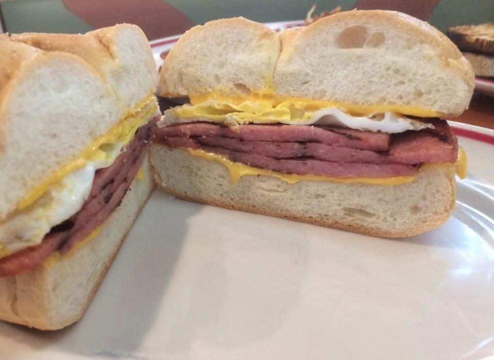 New Jersey: Taylor ham, egg and cheese