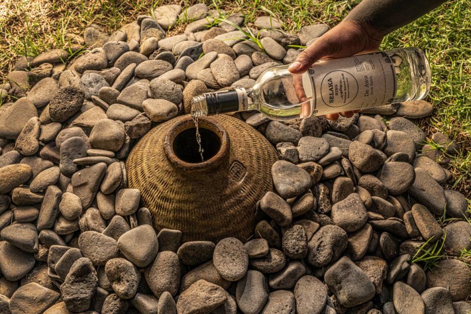 Traditionally the Balinese liqueur is made from coconut palm flowers or rice (Four Seasons)