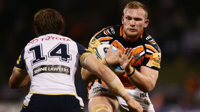 Lodge with the Tigers in 2015. Image: Getty