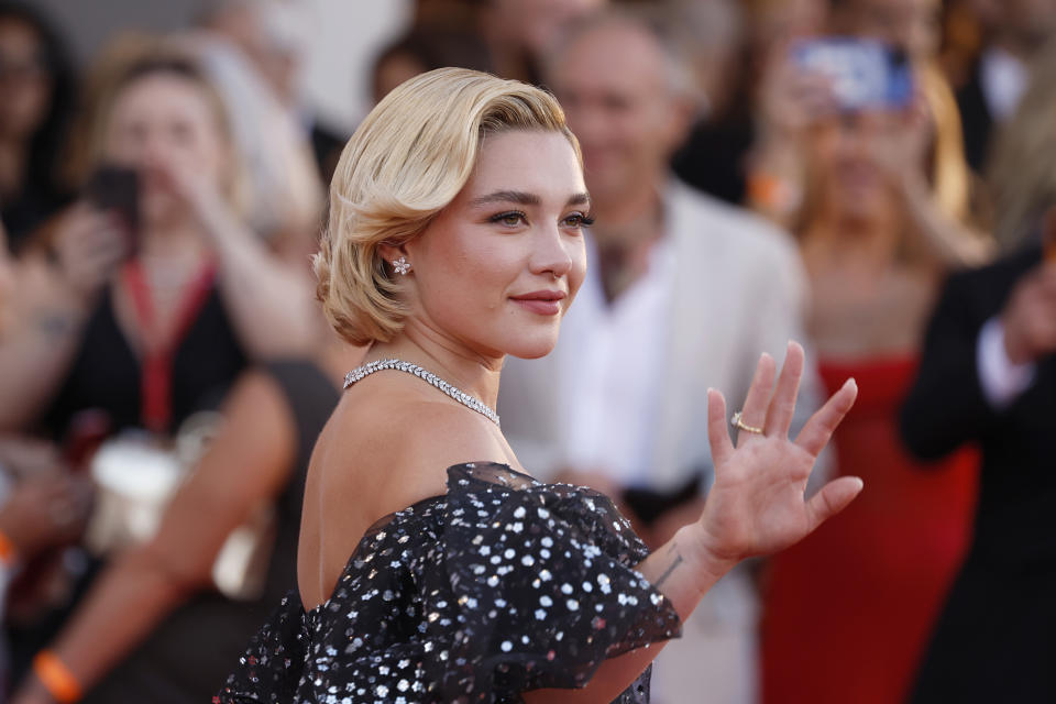 VENICE, ITALY - SEPTEMBER 05: Florence Pugh attends the 