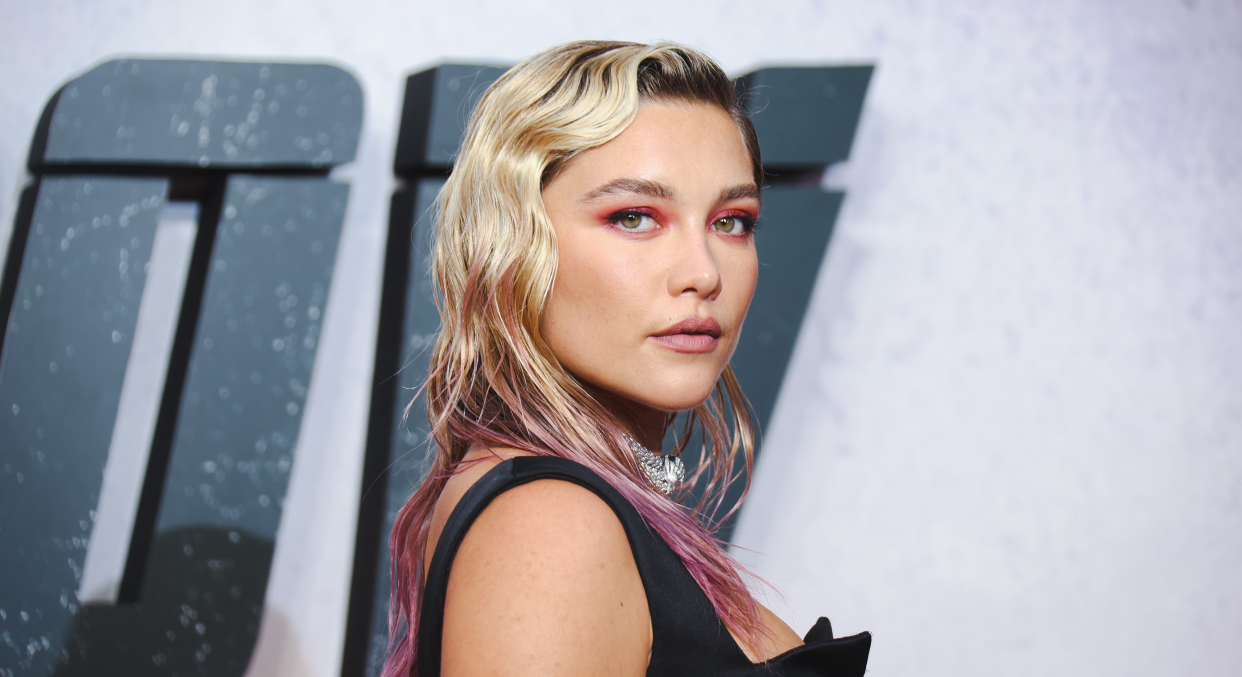 Florence Pugh has discussed feeling pressured to lose weight early on in her career. (Getty images)