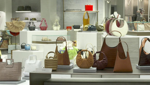 The popularity of handbags hasn't gone anywhere at Saks Fifth Avenue.  / Credit: CBS News