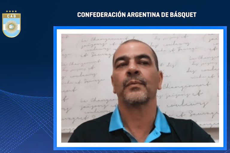 "Oveja" Hernández, en la videoconferencia de prensa que protagonizó este viernes.