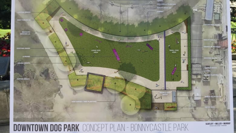 Bonnycastle Park named as site of Winnipeg's downtown dog park