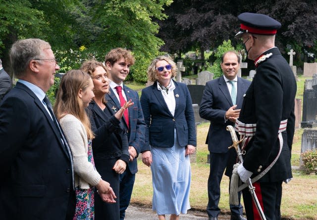 Captain Sir Tom Moore funeral